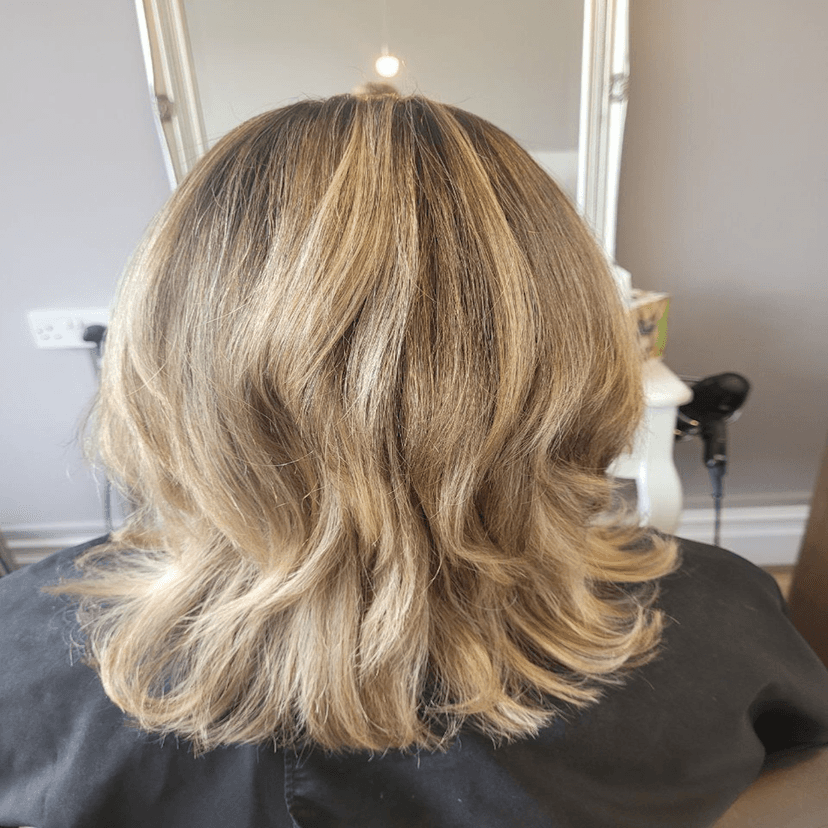 bronde hair style